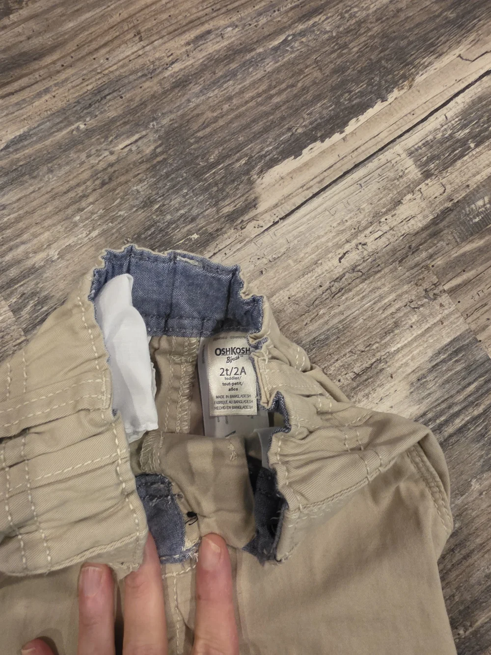 OshKosh B'gosh Kids' Tan Casual Pants
